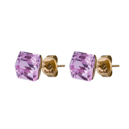 Пусеты Fiore Luna,  Pink, SWE2127/2 P G